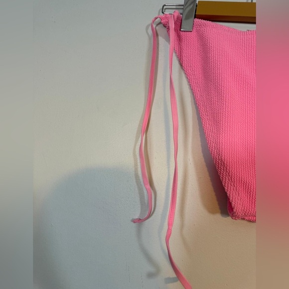 Primark Cares Pink Ribbed Tie-Side Bikini Bottoms - Size XL - Picture 4 of 7